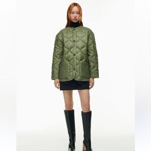 NWT Aritzia Evergreen Quilted Jacket